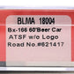 BLMA Models 18004 N Santa Fe Bx-166 60' Double Door Boxcar #621417 LN/Box