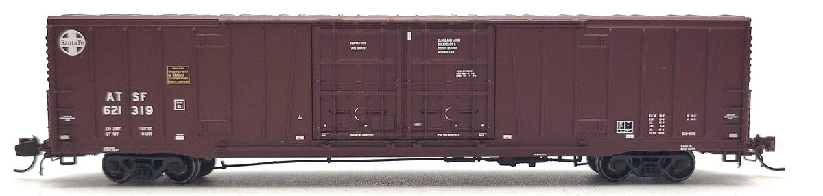 BLMA Models 18015 N Santa Fe Bx-166 60' DD Box w/Logo #621319 LN/Box