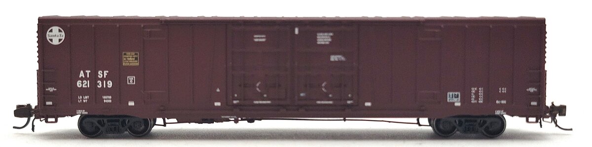 BLMA Models 18015 N Santa Fe Bx-166 60' DD Box w/Logo #621319 LN/Box