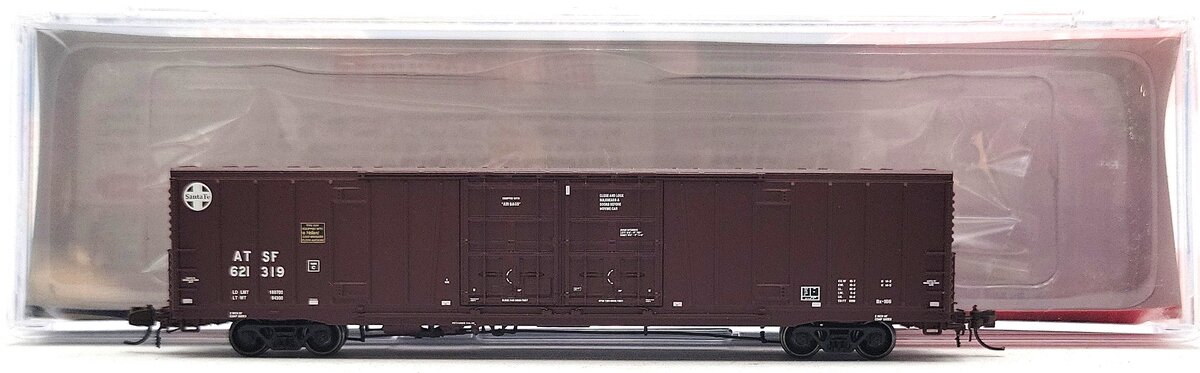BLMA Models 18015 N Santa Fe Bx-166 60' DD Box w/Logo #621319 LN/Box