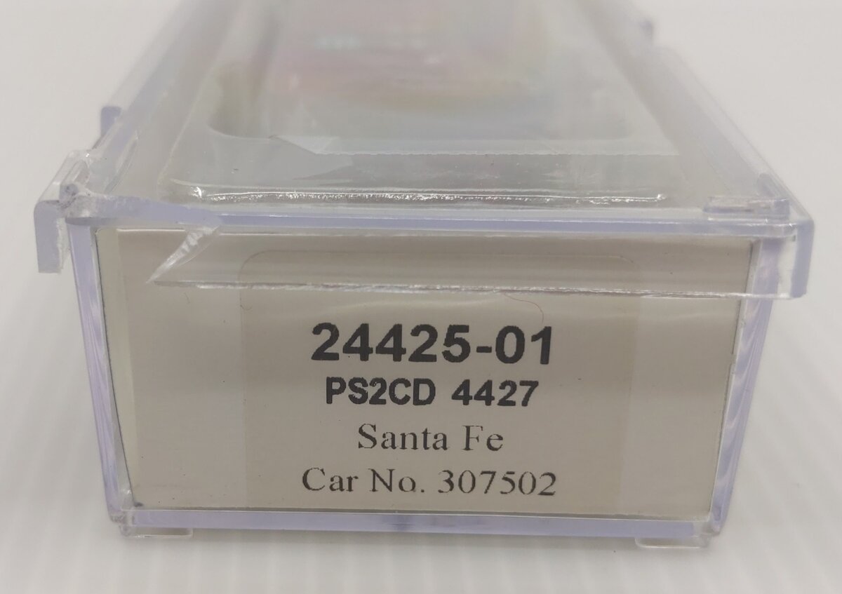 Trainworx Inc. 24425-01 N Santa Fe Pullman PS2CD 4427 Covered Hopper #307502