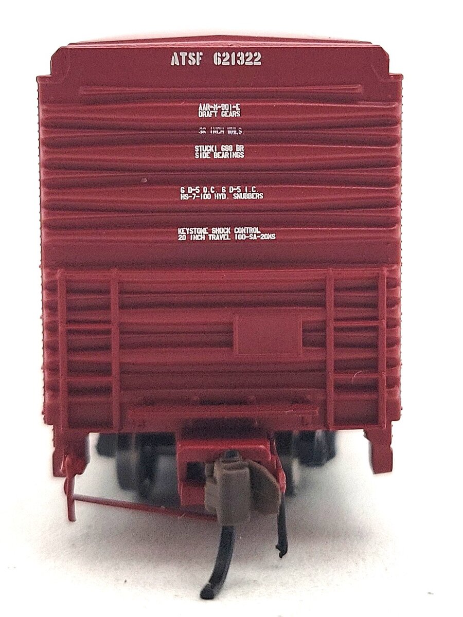 BLMA Models 18028 N Santa Fe Bx-166 60' Shock Control DD Boxcar #621322