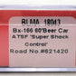 BLMA Models 18043 N Santa Fe Bx-166 60' Super Shock Control DD Boxcar #621420 LN/Box