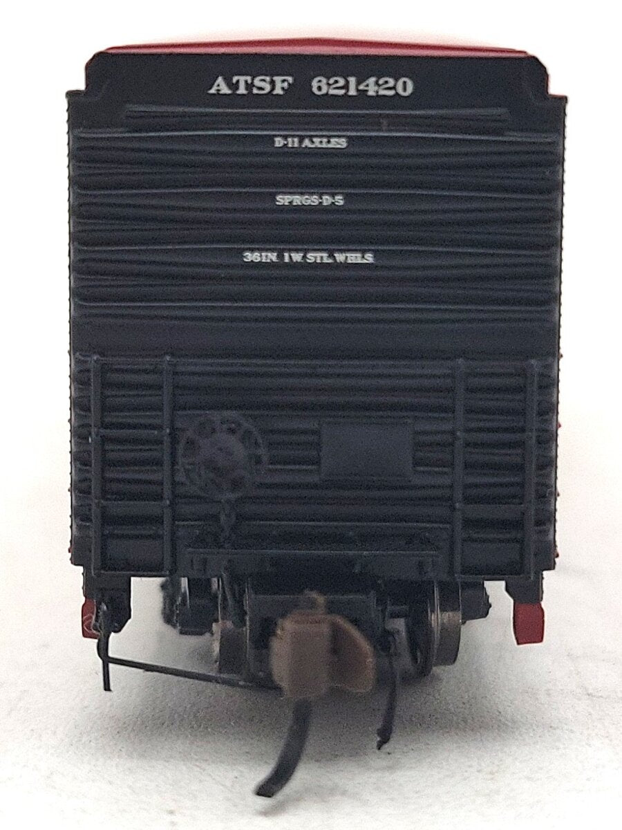 BLMA Models 18043 N Santa Fe Bx-166 60' Super Shock Control DD Boxcar #621420 LN/Box