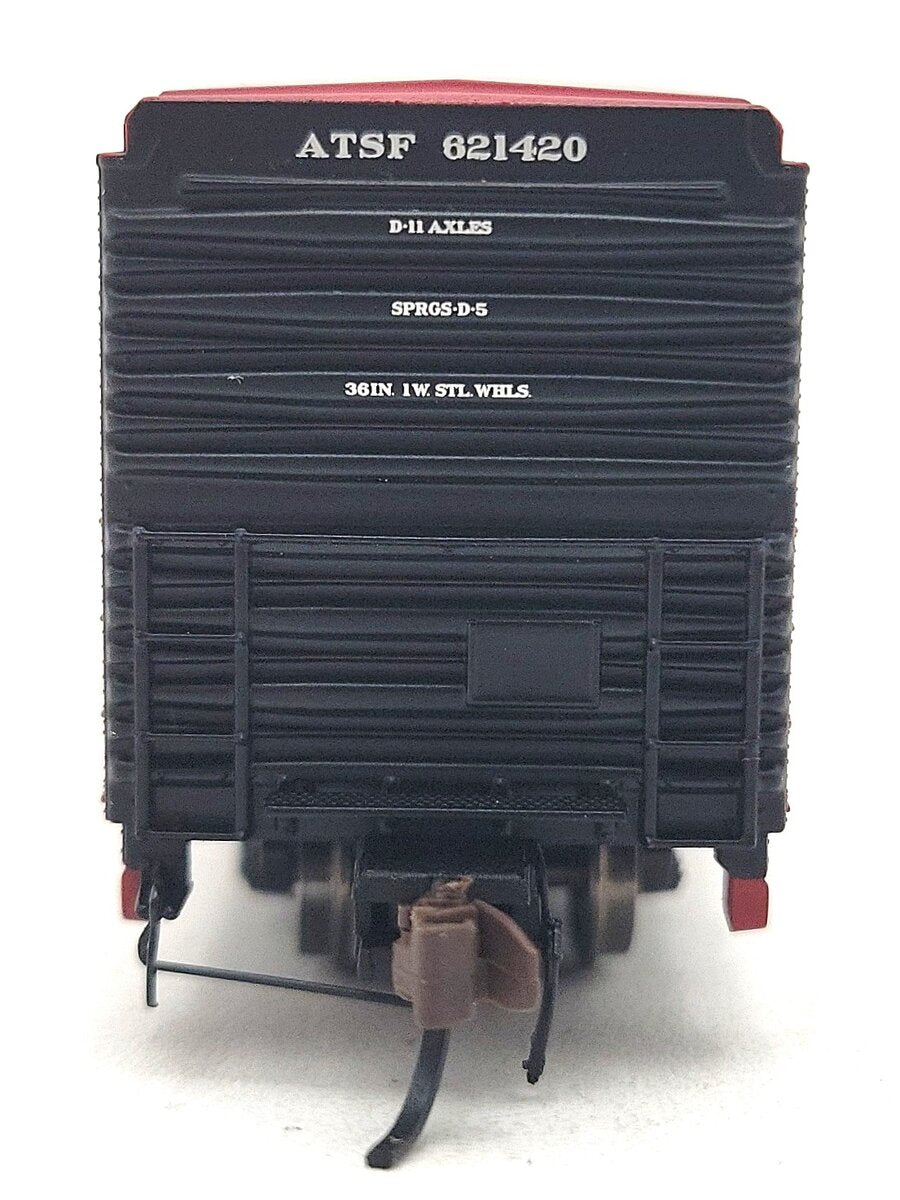 BLMA Models 18043 N Santa Fe Bx-166 60' Super Shock Control DD Boxcar #621420 LN/Box