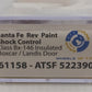 Wheels of Time 61158 N Atchison Topeka Santa Fe PC&F 50' Boxcar #522390 LN/Box