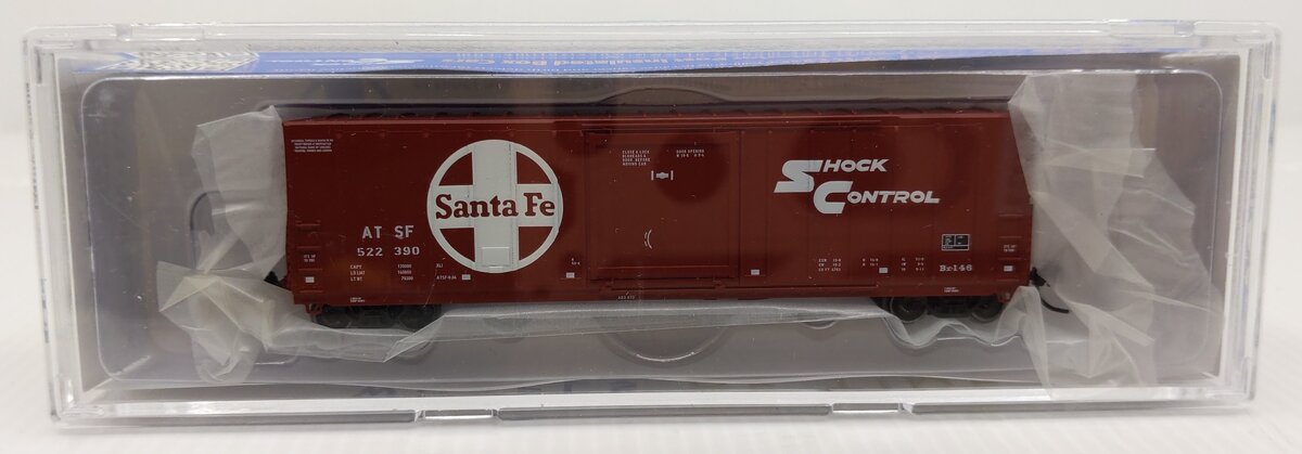 Wheels of Time 61158 N Atchison Topeka Santa Fe PC&F 50' Boxcar #522390 LN/Box