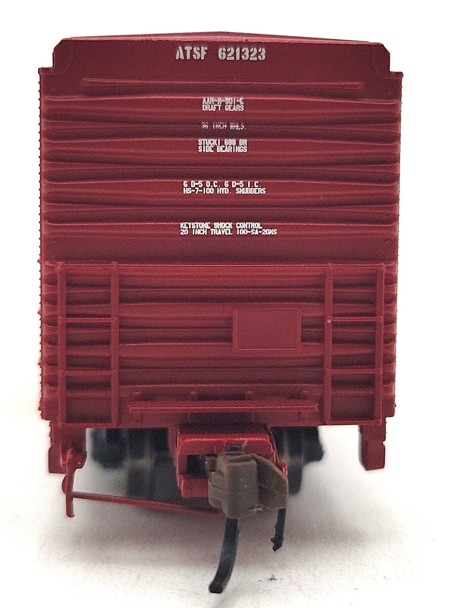 BLMA Models 18029 N SF/Shock Control 60' Double Door Boxcar #621323 LN/Box