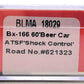 BLMA Models 18029 N SF/Shock Control 60' Double Door Boxcar #621323 LN/Box