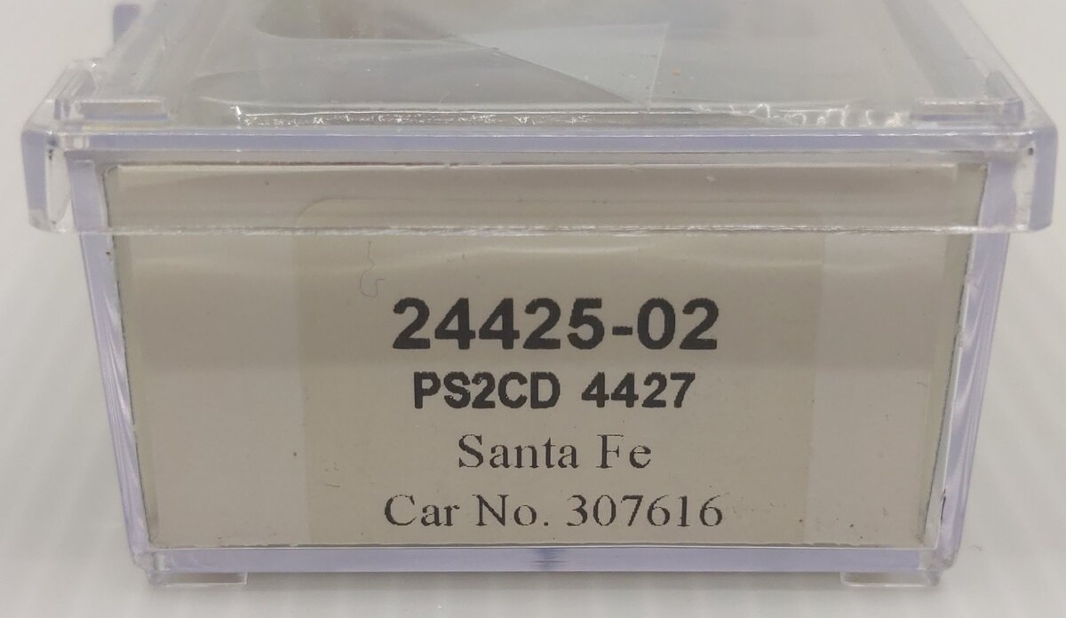 Trainworx Inc 24425-02 N Santa Fe Pullman PS2CD 4427 Covered Hopper #307616 LN/Box