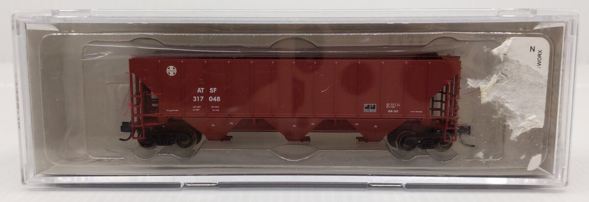 Trainworx Inc 24425-18 N Santa Fe PS2-CD Covered Hopper #311153 LN/Box