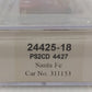 Trainworx Inc 24425-18 N Santa Fe PS2-CD Covered Hopper #311153 LN/Box