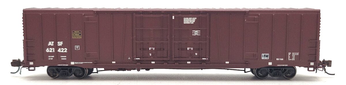 BLMA Models 18005 N Santa Fe Bx-166 60' Double Door Boxcar #621422 LN/Box
