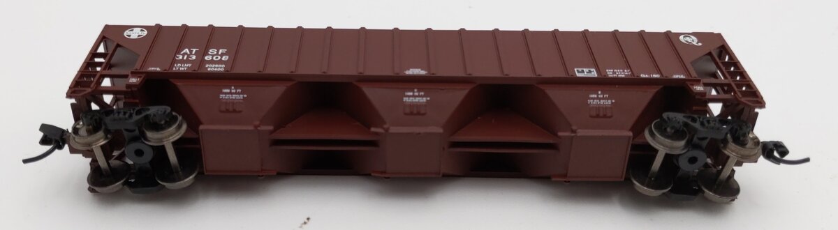 Fox Valley Models 85004-3 N ATSF 4750 Cuft 3 Bay Covered Hopper Car #313808 LN/Box