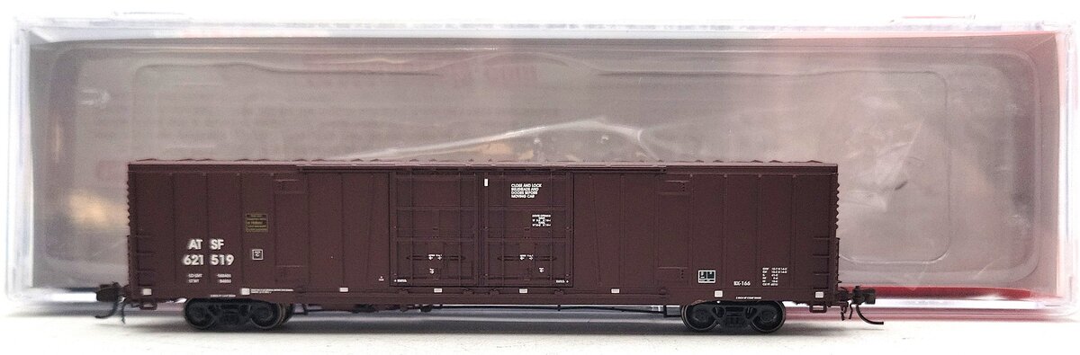 BLMA Models 18008 N Santa Fe Bx-166 60' Double Door Boxcar #621519 LN/Box