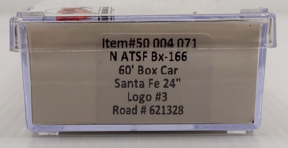 Atlas 50004071 N Santa Fe 24" Logo #3 BX-166 Box Car #621328 LN/Box