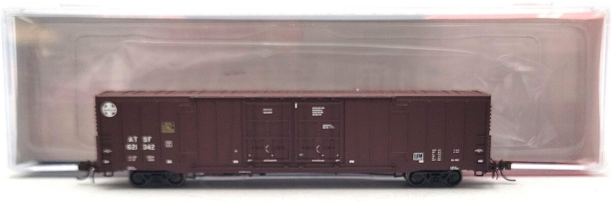 BLMA Models 18016 N Santa Fe Bx-166 60' Double Door Boxcar w/Logo #621342 LN/Box