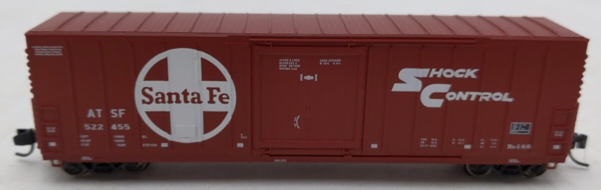 Wheels of Time 61159 N Atchison Topeka Santa Fe PC&F 50' Boxcar #522455 LN/Box