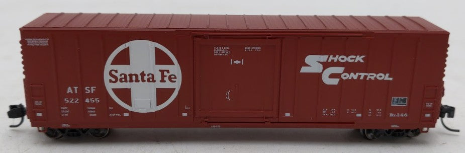 Wheels of Time 61159 N Atchison Topeka Santa Fe PC&F 50' Boxcar #522455 LN/Box