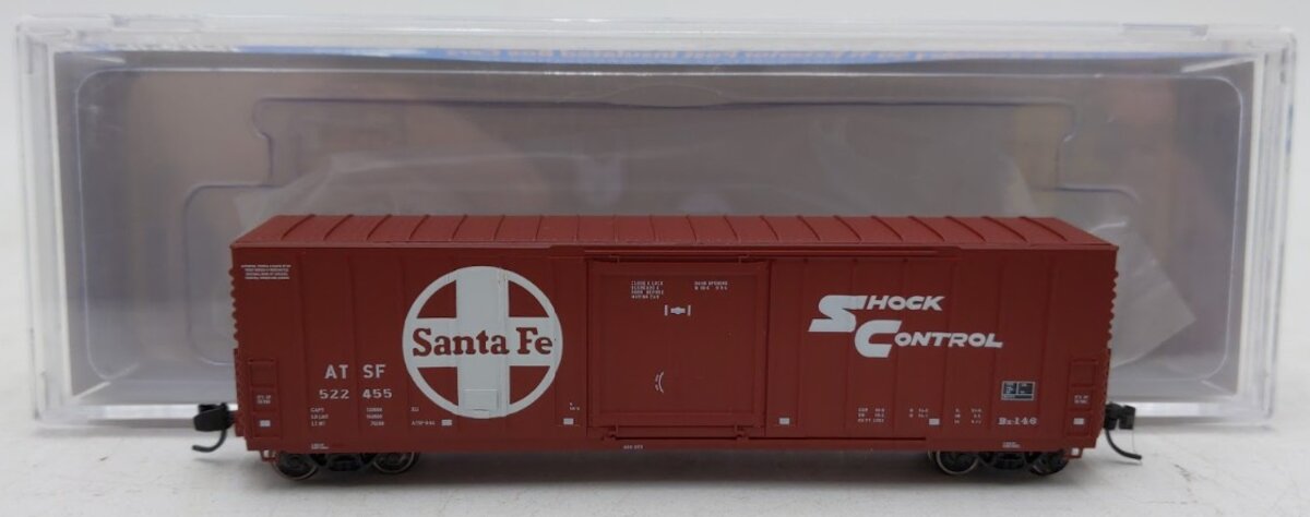 Wheels of Time 61159 N Atchison Topeka Santa Fe PC&F 50' Boxcar #522455 LN/Box