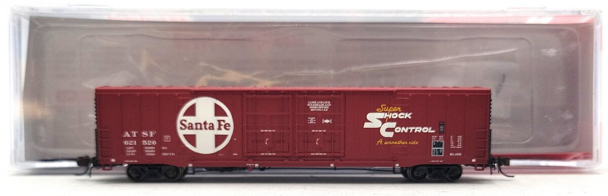 BLMA Models 18046 N Santa Fe 60' Shock Control Double Door Boxcar #621520