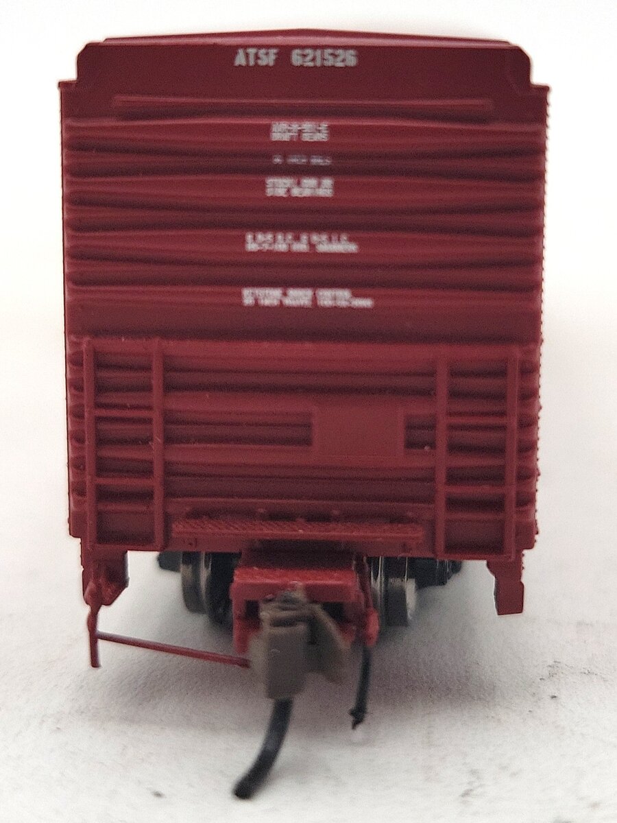 BLMA Models 18036 N Santa Fe Bx-166 60' Shock Control Double Door Boxcar #621526 LN/Box