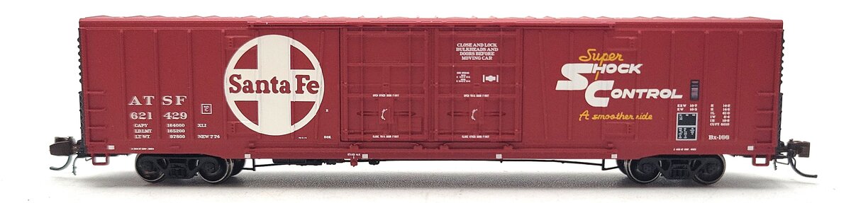 BLMA Models 18044 Bx-166 60' Beer Car 'Super Shock Control' #621429 LN/Box
