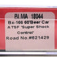 BLMA Models 18044 Bx-166 60' Beer Car 'Super Shock Control' #621429 LN/Box