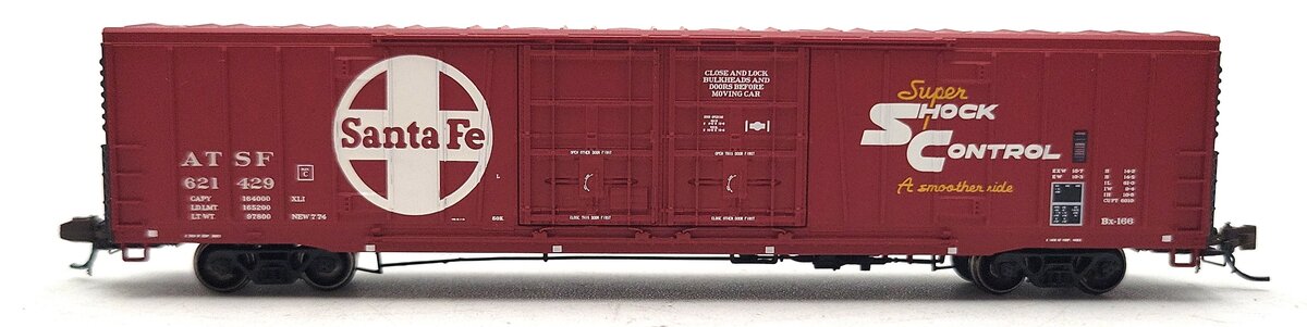 BLMA Models 18044 Bx-166 60' Beer Car 'Super Shock Control' #621429 LN/Box