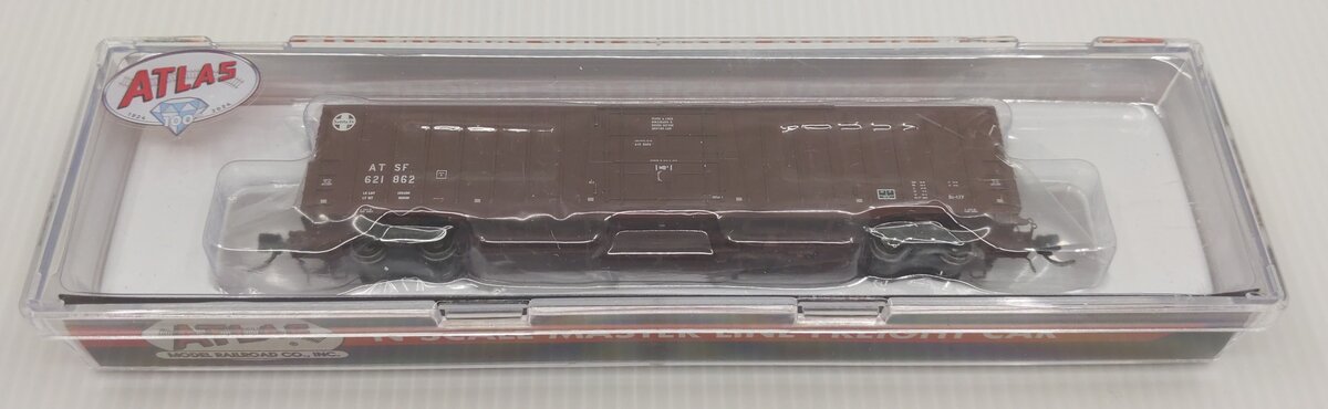 Atlas 50006540 N Santa Fe "24" Circle Cross" BX-177 60' Boxcar #621862 LN/Box