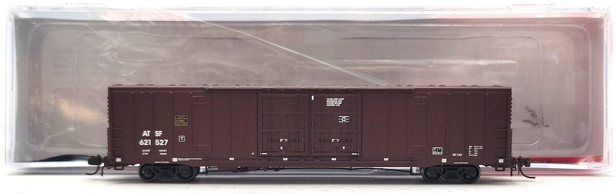 BLMA Models 18009 N Santa Fe Bx-166 60' Double Door Box Car #621527 LN/Box