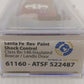 Wheels of Time 61160 N Atchison Topeka Santa Fe PC&F 50' Boxcar #522487 LN/Box