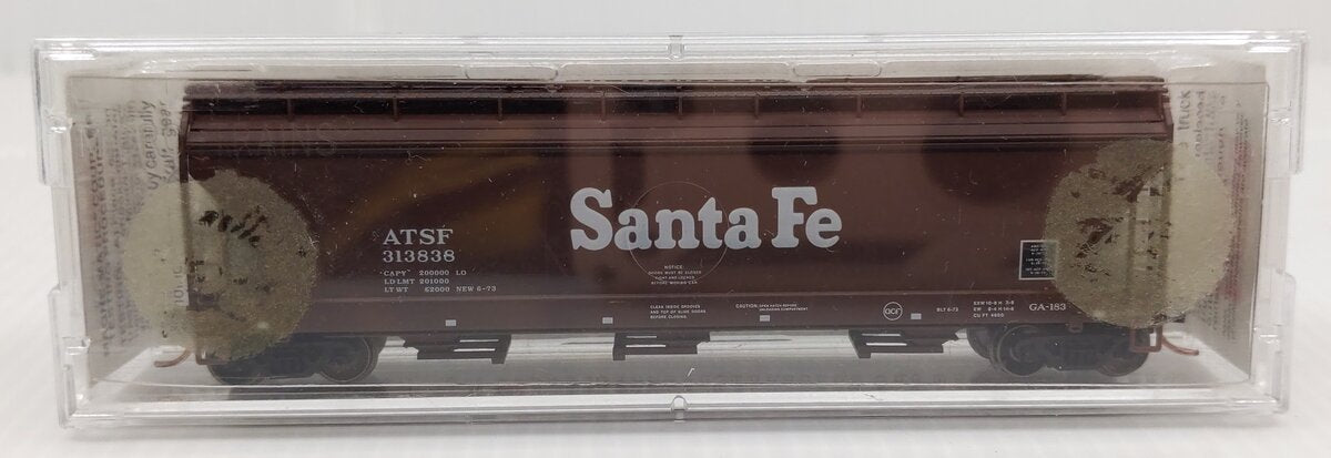 Micro-Trains 09400100 N Santa Fe 3-Bay ACF Center Flow Covered Hopper #313838 LN/Box