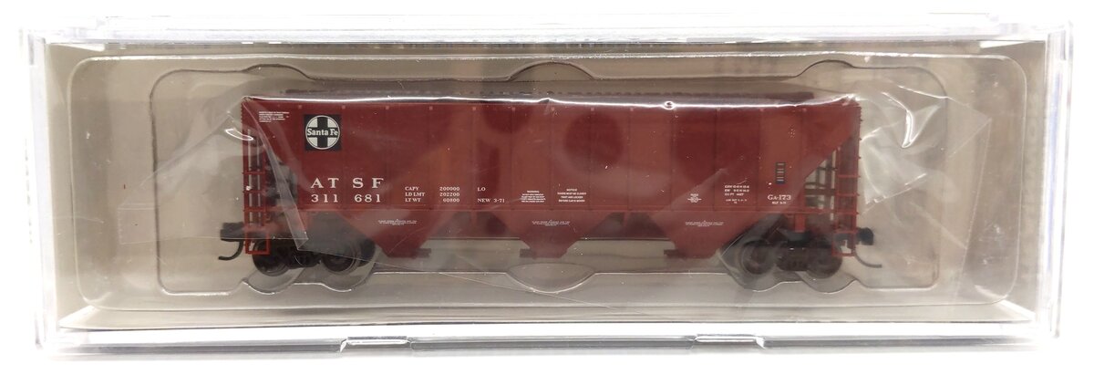 Trainworx Inc 24425-10 N Santa Fe PS2-CD 4427 Covered Hopper #4 LN/Box