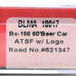 BLMA Models 18017 N Santa Fe Bx-166 60' Double Door Boxcar w/Logo #621347 LN/Box