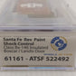 Wheels of Time 61161 N Atchison Topeaka Santa Fe PC&F 50' Boxcar #522492 LN/Box