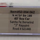 Atlas 50004062 N Santa Fe Berwind "J" Repaint BX-166 Box Car #621448 LN/Box