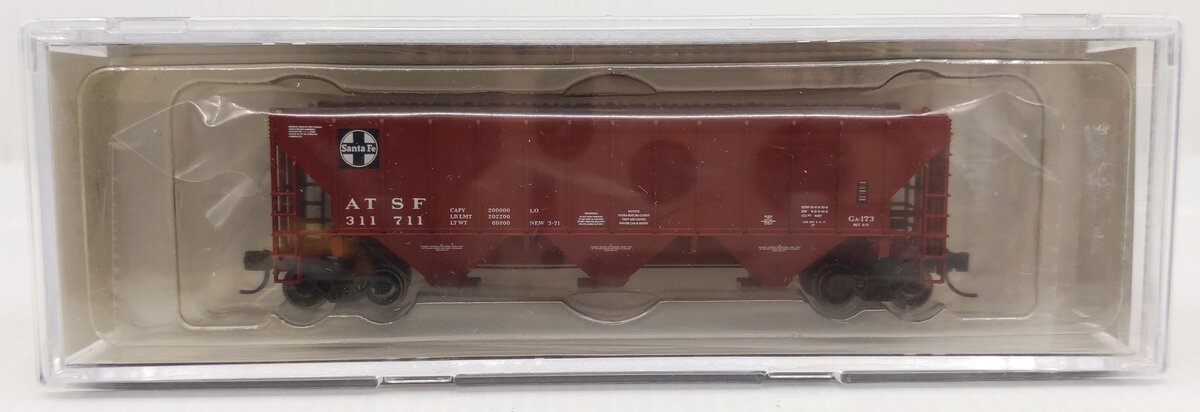 Trainworx Inc 24425-11 N Santa Fe PS2-CD 4427 Covered Hopper #311711 LN/Box