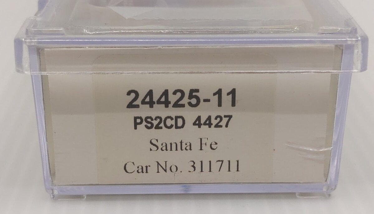 Trainworx Inc 24425-11 N Santa Fe PS2-CD 4427 Covered Hopper #311711 LN/Box