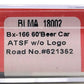 BLMA Models 18002 N Santa Fe Bx-166 60'' Double Door Boxcar #621352 LN/Box