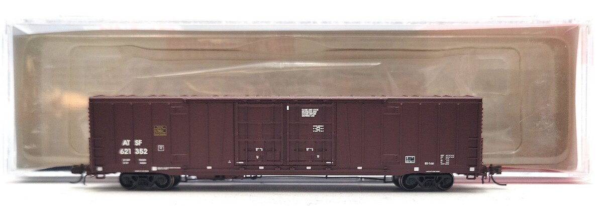 BLMA Models 18002 N Santa Fe Bx-166 60'' Double Door Boxcar #621352 LN/Box