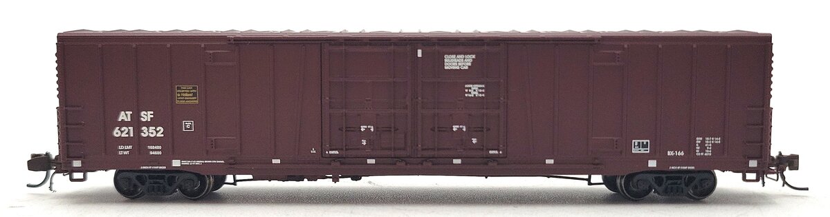 BLMA Models 18002 N Santa Fe Bx-166 60'' Double Door Boxcar #621352 LN/Box