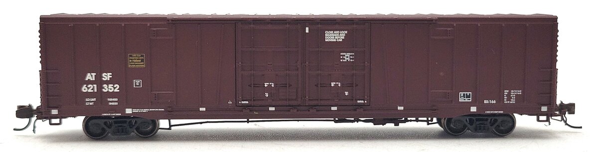 BLMA Models 18002 N Santa Fe Bx-166 60'' Double Door Boxcar #621352 LN/Box