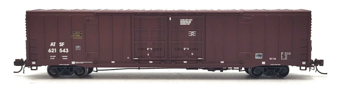 BLMA Models 18010 N Santa Fe Bx-166 60' Double Door Box Car #621543 LN/Box
