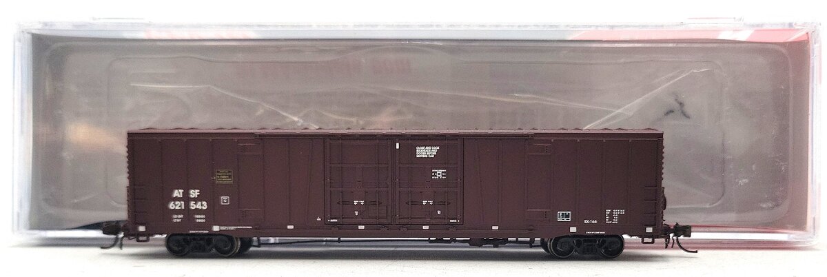 BLMA Models 18010 N Santa Fe Bx-166 60' Double Door Box Car #621543 LN/Box