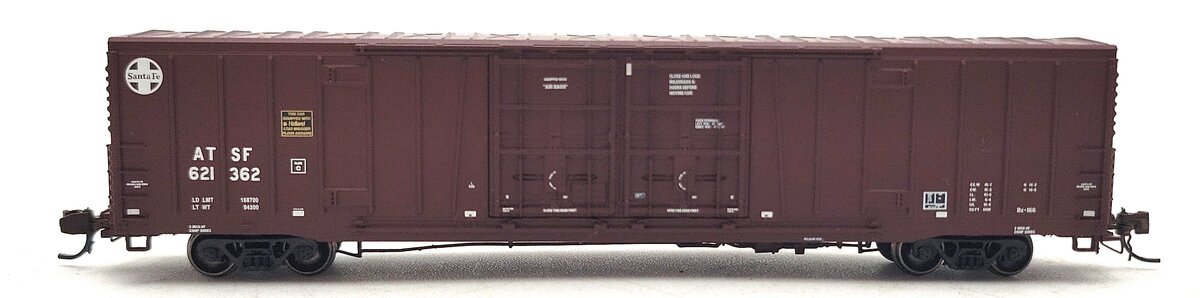 BLMA Models 18018 N Santa Fe Bx-166 60' DD Boxcar #621362 LN/Box