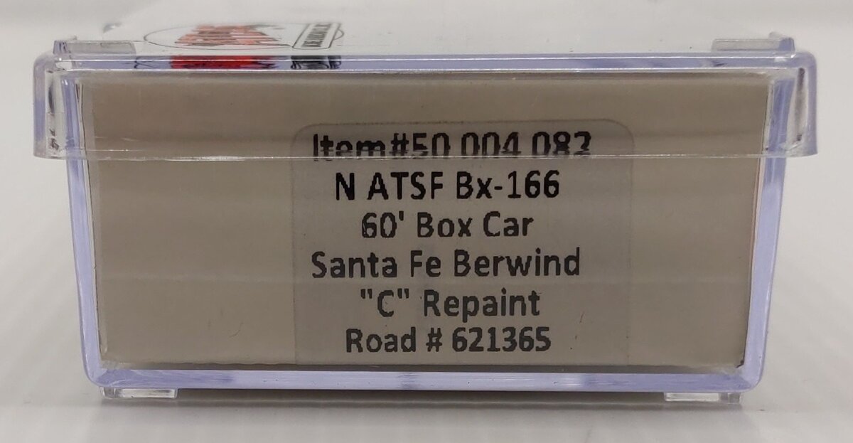 Atlas 50004082 N Santa Fe Berwind "C" Repaint BX-166 Box Car #621365 LN/Box