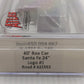 Atlas 50004067 N Santa Fe 24" Logo #1 BX-166 60' Boxcar #621553 LN/Box