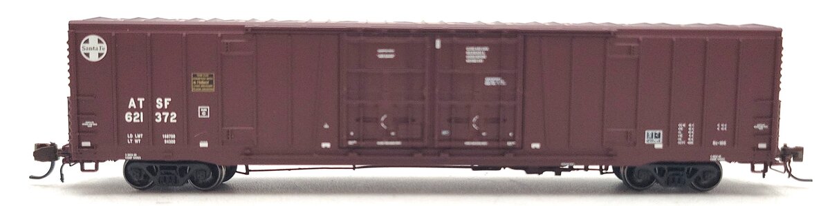 BLMA Models 18020 N Santa Fe Bx-166 60' Double Door Boxcar w/Logo #621372 LN/Box