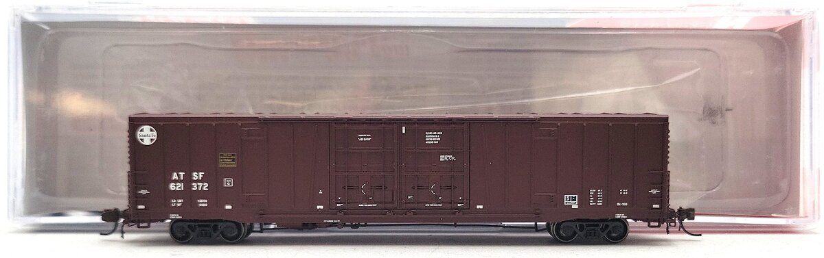 BLMA Models 18020 N Santa Fe Bx-166 60' Double Door Boxcar w/Logo #621372 LN/Box
